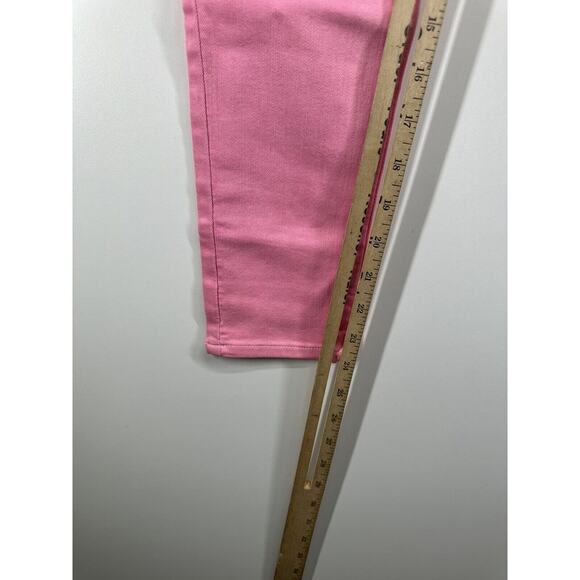 Look By Crewcuts Adjustable Waist Skinny Jeans Pants - Pink New No Tags - Picture 4 of 8